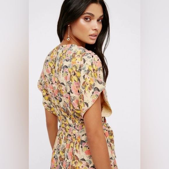 Free People Fitting in Floral Midi Dress - Picture 9 of 9